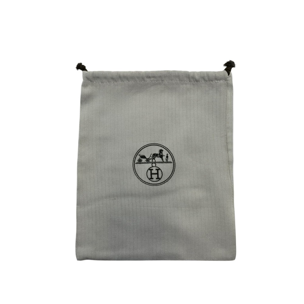 HERMES Dust Bag Drawstring Pouch Authentic Accessories Jewelry Pouch 11x9.5 in